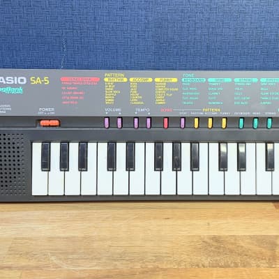 Casio SA-5 Vintage 1991 Mini Sample Based Synth Keyboard