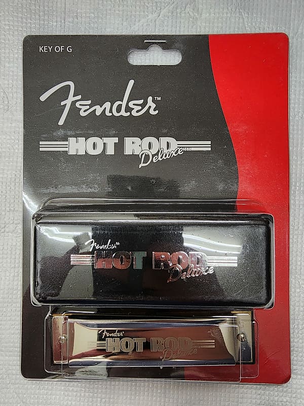 Fender 099-0708-002 Hot Rod Deluxe Harmonica - Key of G 2010s - Silver image 1