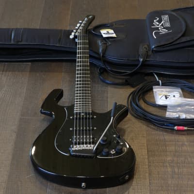 Parker USA Nitefly Electric Guitar Black + OGB image 1