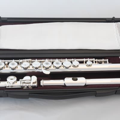 YAMAHA YFL-212 Flute with Silver Made Headjoint Made in Japan | Reverb