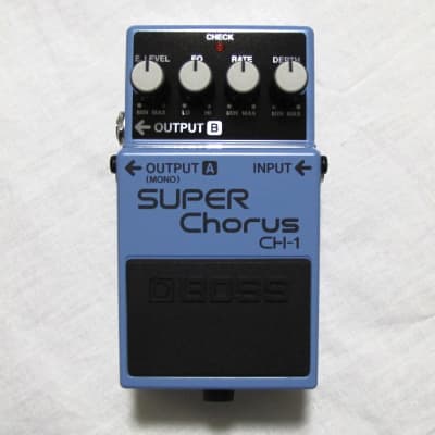 Used Boss CH-1 Super Chorus Guitar Effects Pedal! image 1