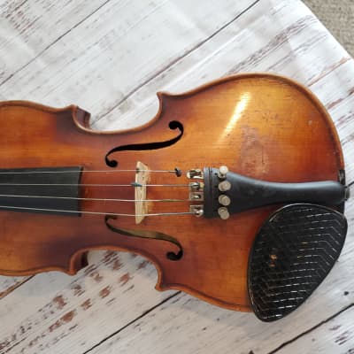 Copy of Antonius Stradivarius Cremonsis, Made in Germany, 1/2 size violin with case image 14