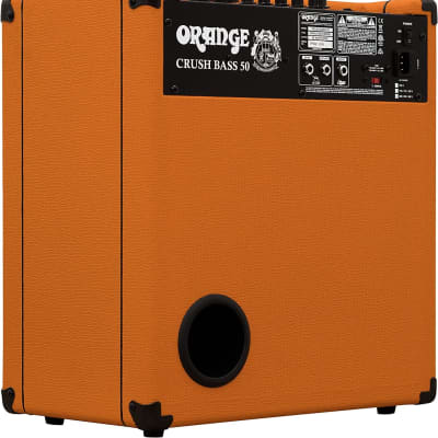 Orange Crush Bass 50W Bass Guitar Combo Amp, Orange