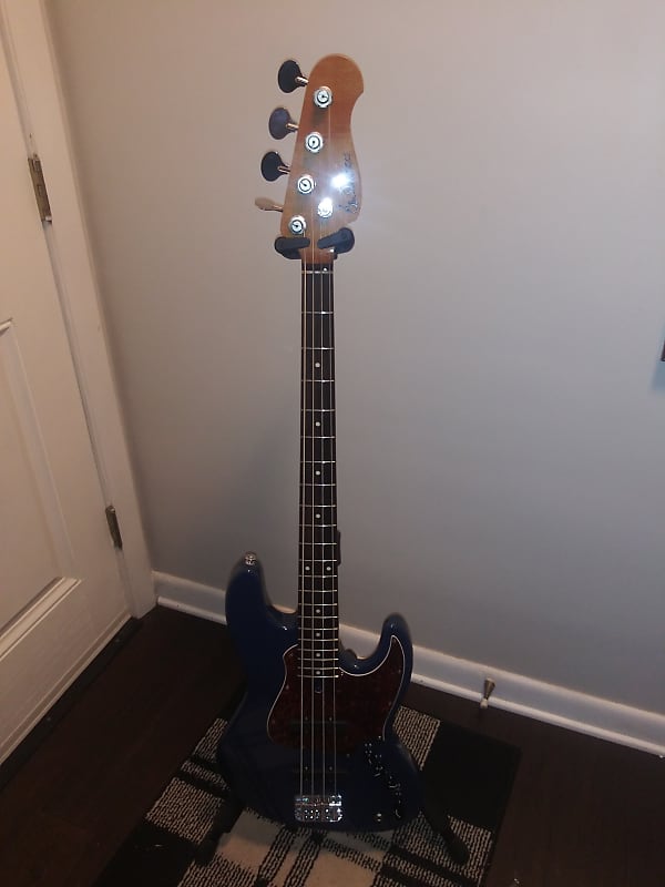 SusBass Custom Fender Jazz Bass Bartolini 9J1 Macassar Ebony D'addario NYXL  Handcrafted in Korea!