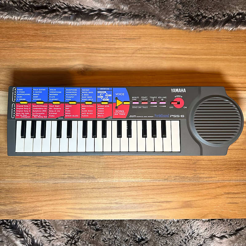 早割クーポン！ Yamaha PSS-6 Vintage 1994 Sample Based Synth Keyboard NOS 鍵盤楽器
