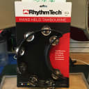 RhythmTech Hand Held Tambourine New Black