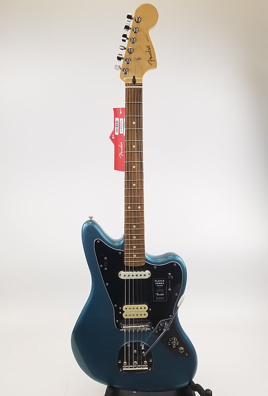Fender Player Jaguar HS with Pau Ferro Fretboard 2021 Tidepool image 1