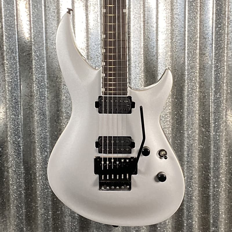 ESP LTD H3-1000 Floyd Rose Metallic Silver Guitar LH31000FRMS #2013 Used image 1