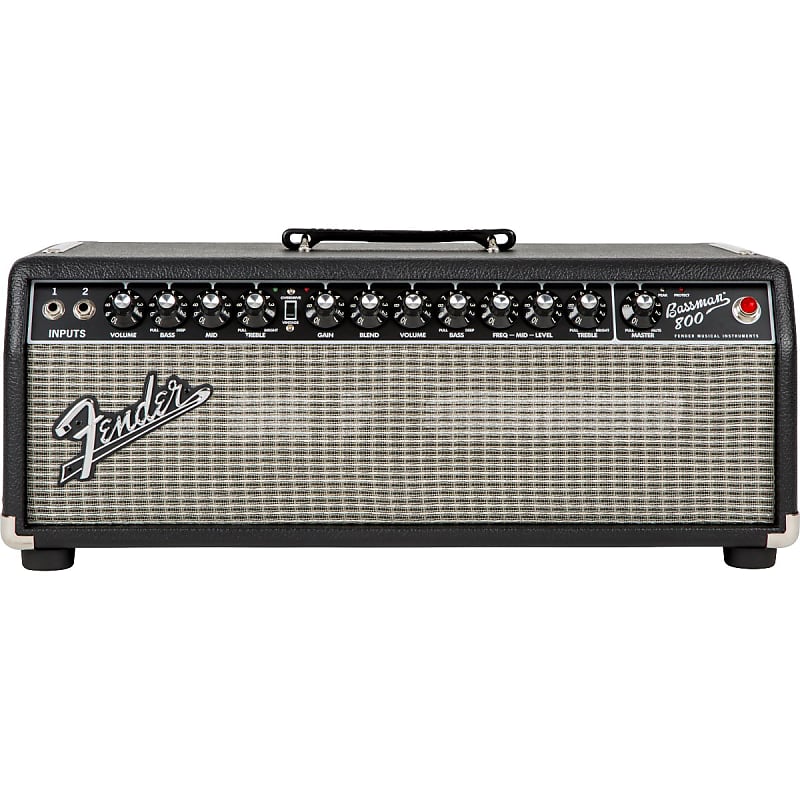 ギター Fender BASSMAN REVERB Fender Bassman 800 2-Channel 800-Watt Hybrid Bass Amp Head