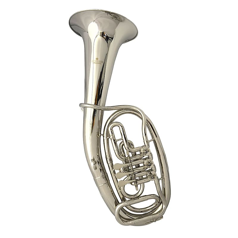 Schiller Elite Frankfurt Compact Rotary Baritone Nickel Plated image 1