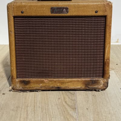Fender Champ Amp 1959 - a very clean all original Tweed Champ serviced by Lee Jackson. for sale