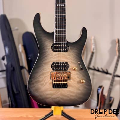 ESP E-II M-II Electric Guitar w/ Case - Black Natural Burst image 1