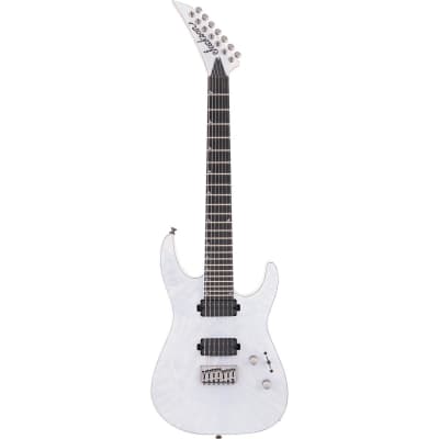 Jackson Pro Soloist SL7A MAH HT Electric Guitar, Ebony Fingerboard, Unicorn White image 2