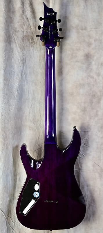 ESP LTD H-200FM 2020 See-Thru Purple | Reverb