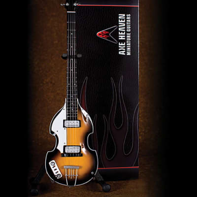 Classic Violin Bass Model - Miniature Guitar Replica Collectible image 1
