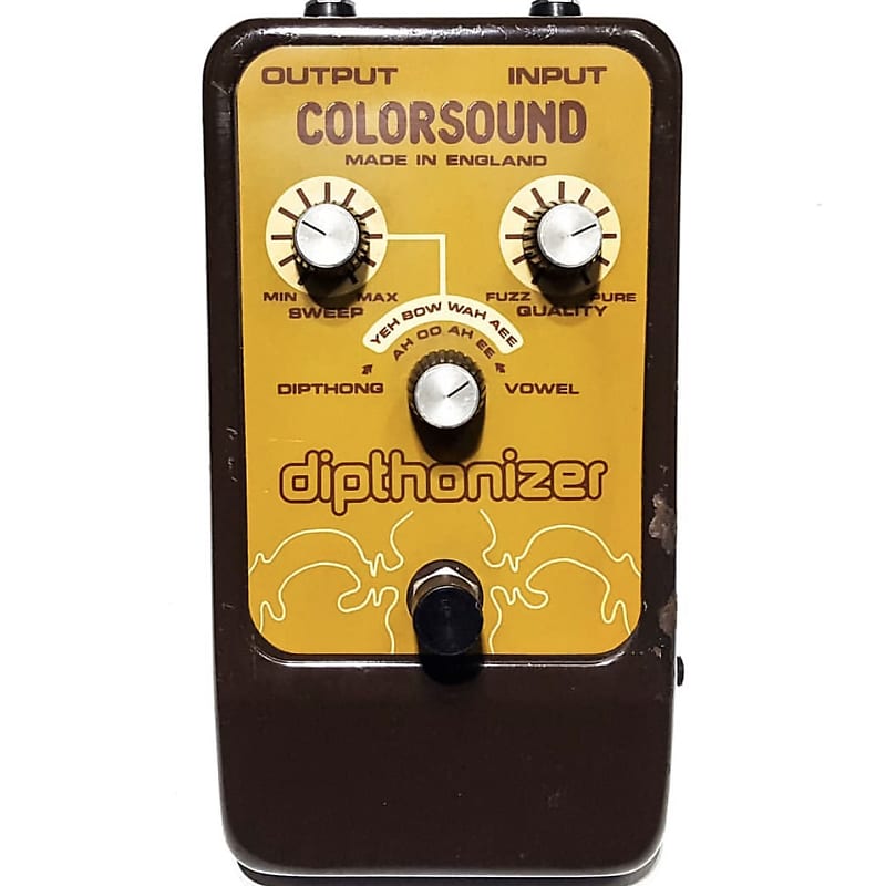 ギター Colorsound Overd 1970s Vintage 1970s Colorsound Sola Sound Overdriver Guitar