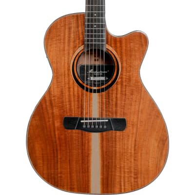 Merida Extrema OMCE Koa Electro Acoustic Guitar - Natural image 3