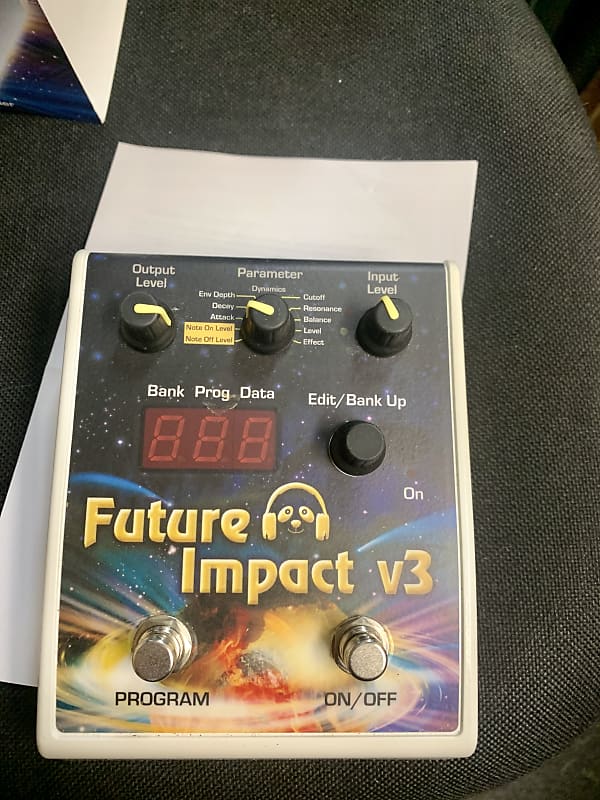 Future Impact Bass Guitar Synth Pedal Reverb Australia