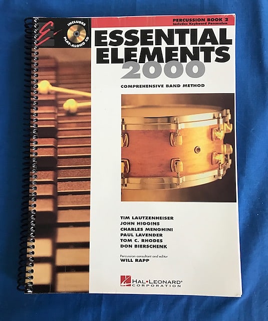 Hal Leonard Essential Elements 2000 Comprehensive Band Method Book 2 CDs Included image 1