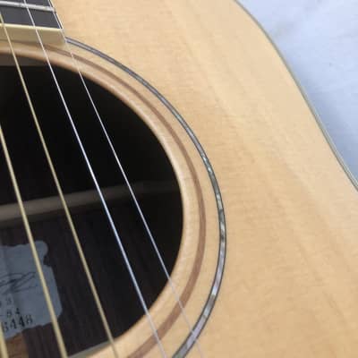 YAIRI DY84 (2003) 56448 Dreadnaught Acoustic Guitar, Spruce, Indian Rosewood. Handmade in Japan. image 6