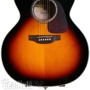 Takamine GJ72CE Jumbo Acoustic-Electric Guitar - Brown Sunburst image 9