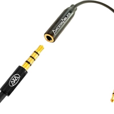 AxcessAbles Lavalier Clip-On Microphone with 5ft TRRS 3.5mm Cable and Adapter(10 Pack) | Omnidirectional Condenser Lapel Microphone for Audio Recording| AxcessAbles Lav Mic (10 Lav Mic Pack) image 4