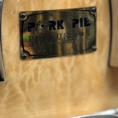 Pork Pie Percussion 7X14 CURLY MAPLE HI-GLOSS MAPLE MAX SHELL image 4