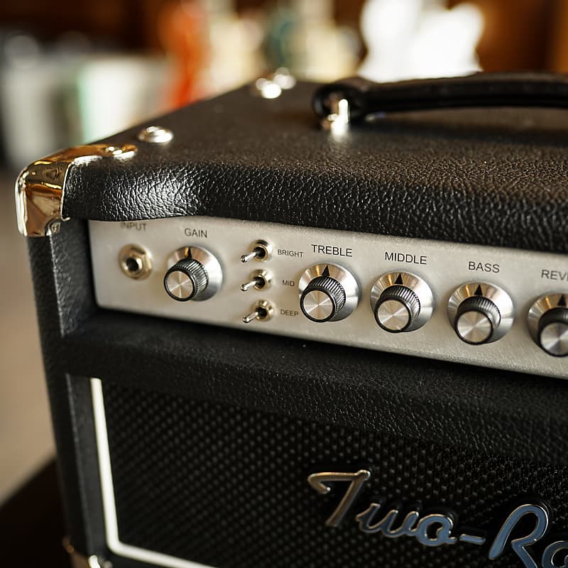 Two-Rock Studio Signature 35w Head - Black & Silver - In Stock 