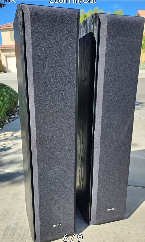 Sony Sony SS-F6000 Floorstanding 4-Way Speakers (Pair, Black