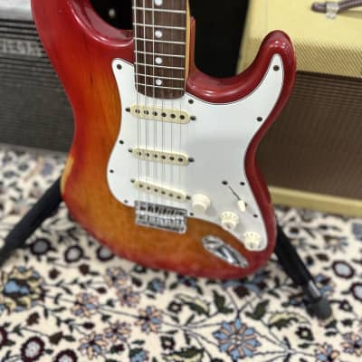 1981 Fender Stratocaster Sienna Sunburst hardtail with Rosewood neck Dan Smith era image 2