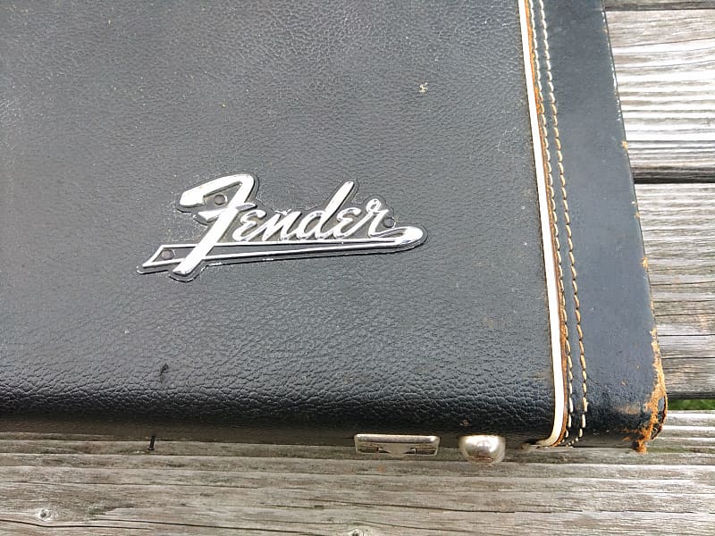 Vintage 19671972 Fender "Tail Logo" Bass Case Precision Reverb