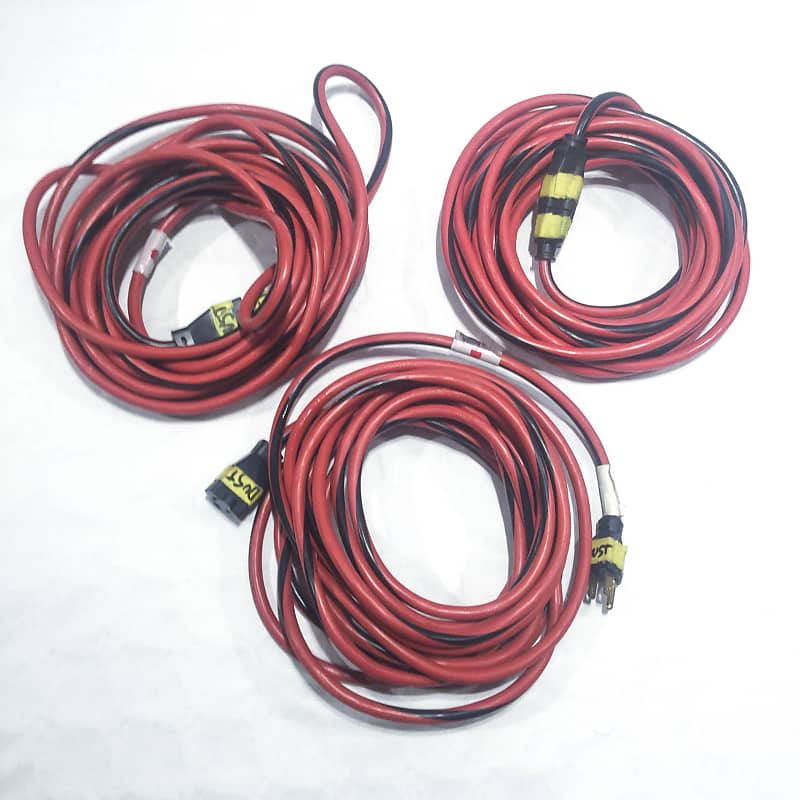 Trio Of US Extension Power Cables Owned by Sonic Youth