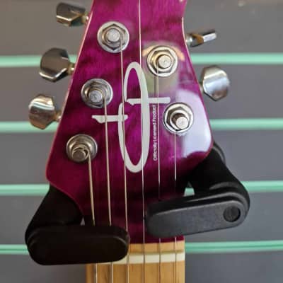 OLP MM1 EVH Axis Transparent Purple Electric Guitar | Reverb