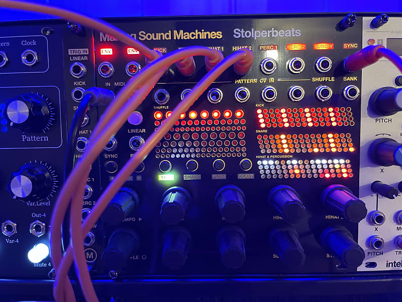 Making Sound Machines Stolperbeats Eurorack Drum Sequencer Reverb