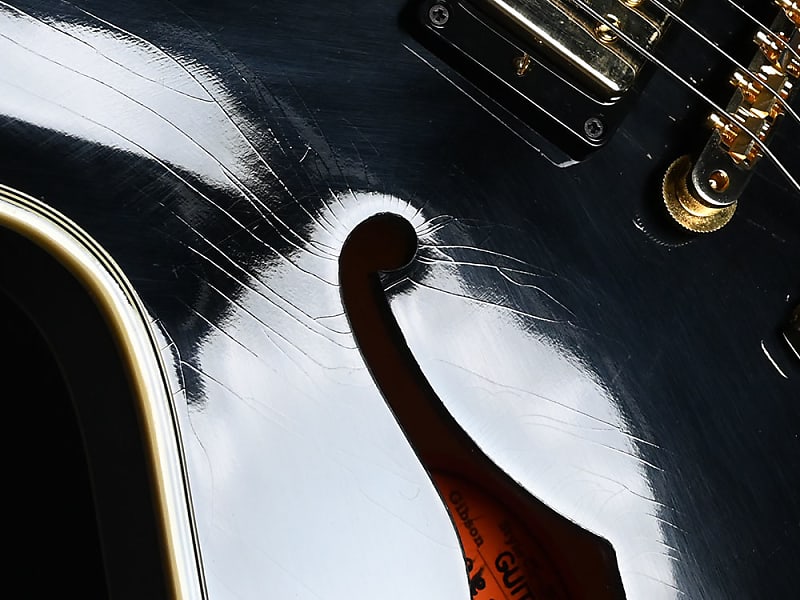 ベッツ　ES355 Gibson 1959 ES-355 Bigsby Reissue Ebony Murphy Lab Light