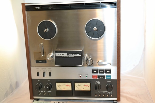 Fully Serviced/Calibrated Teac A-4300SX 7 Reel To Reel, 3.75 IPS/7.5 IPS,  Amazing Condition, All Factory Accessories