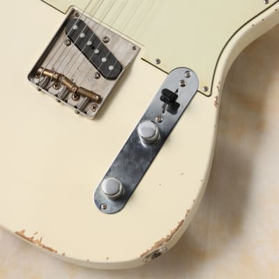 AddicTone Custom Series TL Model - Olympic White / Aged | Reverb