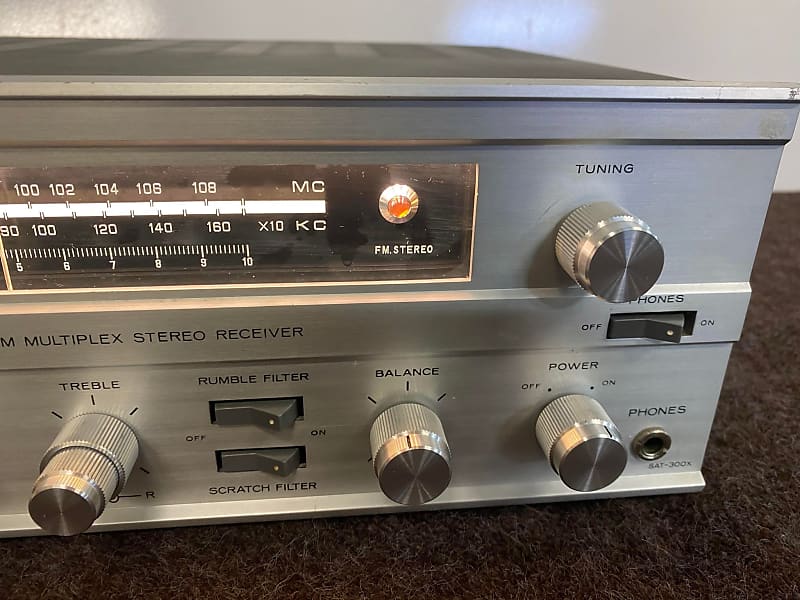 Vintage Nippon Sound Tube receiver SAT-300X. Serviced! | Reverb
