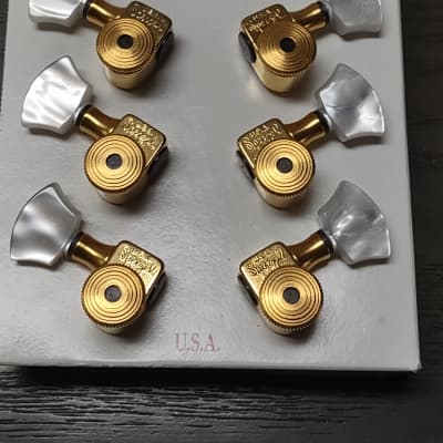 Sperzel Trim-Lok 3x3 Dark Bronze locking tuners | Reverb