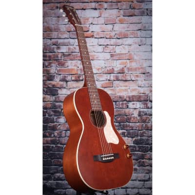 Art & Lutherie Roadhouse Q-Discrete Acoustic Guitar | Havana Brown image 3
