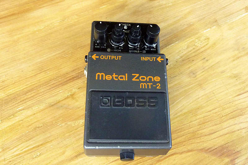 BOSS Metal Zone MT-2 with Fromel Mod | Reverb