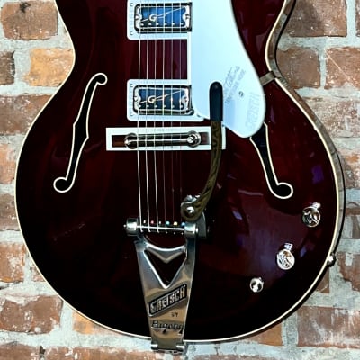 Gretsch G6119T-62 Vintage Select '62 Tennessee Rose Chet Atkins, Bigsby Dark Cherry Stain, IN Stock & Ships FAST ! for sale