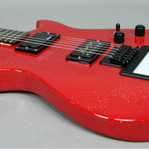 Manson MB-1 2013 Red Glitter Matthew Bellamy Signature Electric Guitar - MUSE image 2