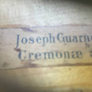 Joseph guarnerius fecit cremonae anno 1736 on sale