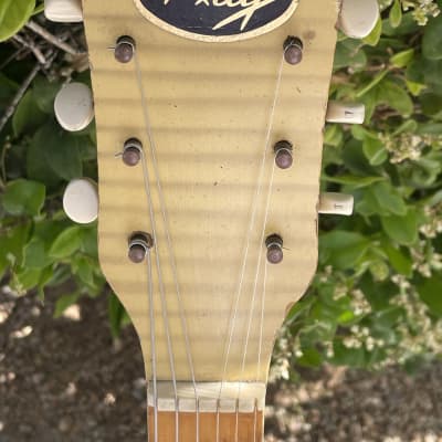 Kay K6868 Archtop Acoustic Guitar Harmony Silvertone Airli 60s - Blonde image 2