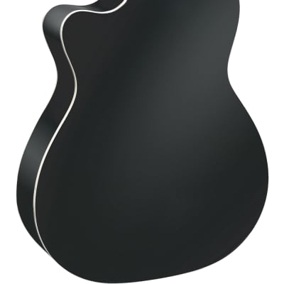 ORTEGA RCE141BK Nylon Elektro-Akustik-Gitarre 4/4 inkl. Gigbag, schwarz image 3