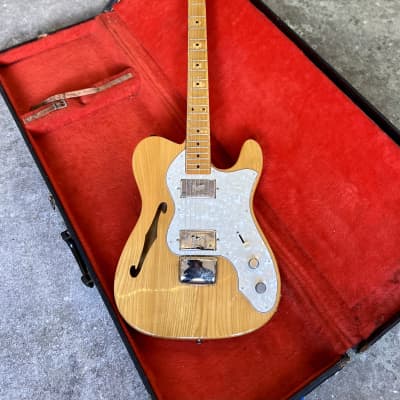 Greco Gneco Telecaster thinline c 1974 Natural original Greco Gneco Telecaster thinline c 1974 Natural original