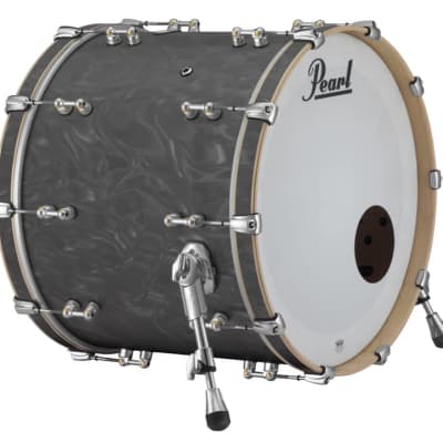 Pearl Music City Custom Reference Pure 26x14 Bass Drum W/ Mount SHADOW GREY SATI