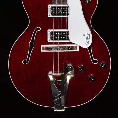 Gretsch G6119T-ET Players Edition Tennessee Rose™ Electrotone Hollow Body with String-Thru Bigsby®, Rosewood Fingerboard, Dark Cherry Stain - JT21062328-7.13 lbs image 3