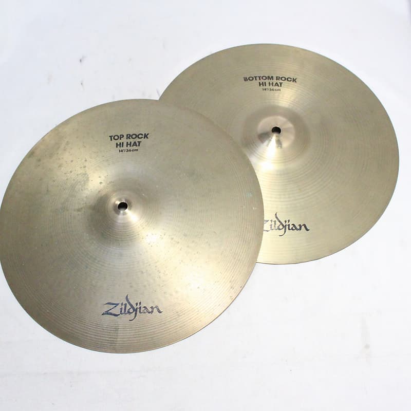 ZILDJIAN A.Zildjian ROCK HIHATS 14inch 1270/1526 Zildjian Hi-Hat Cymbal  [09/29]